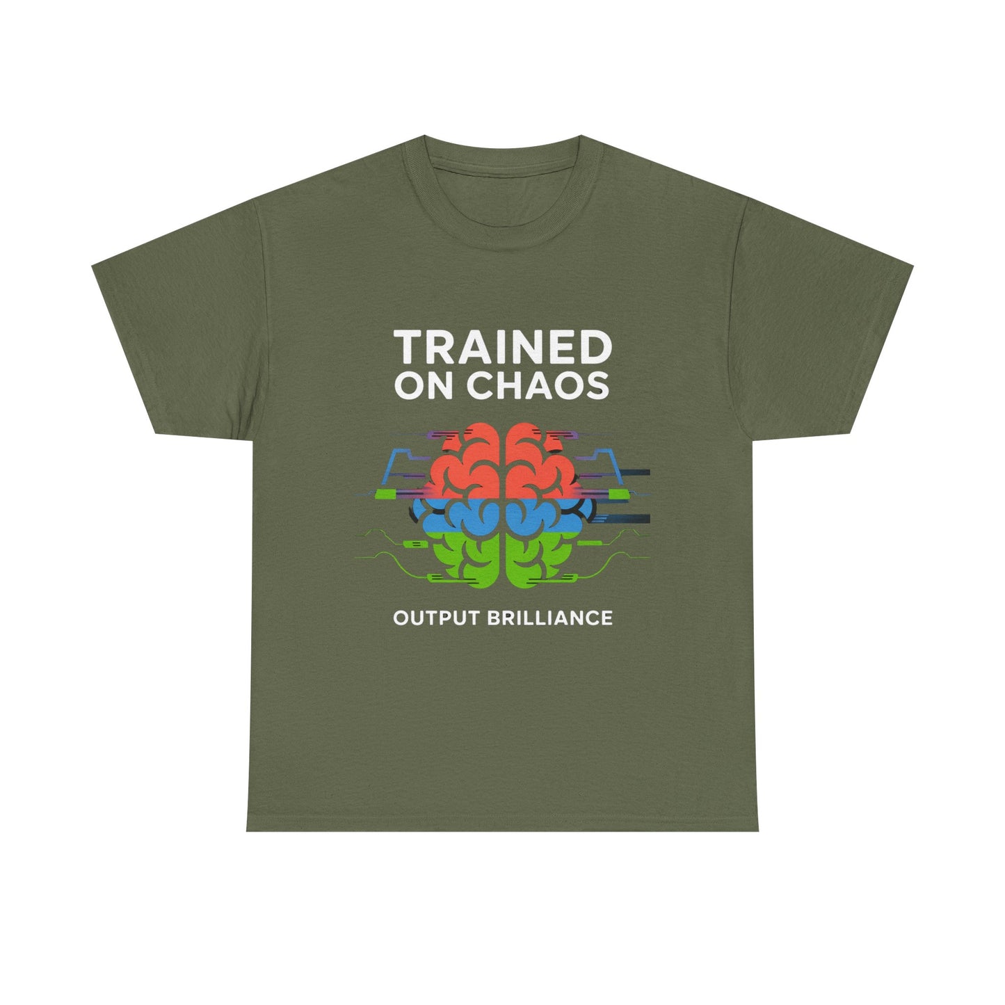 Trained on Chaos. Output: Brilliance.