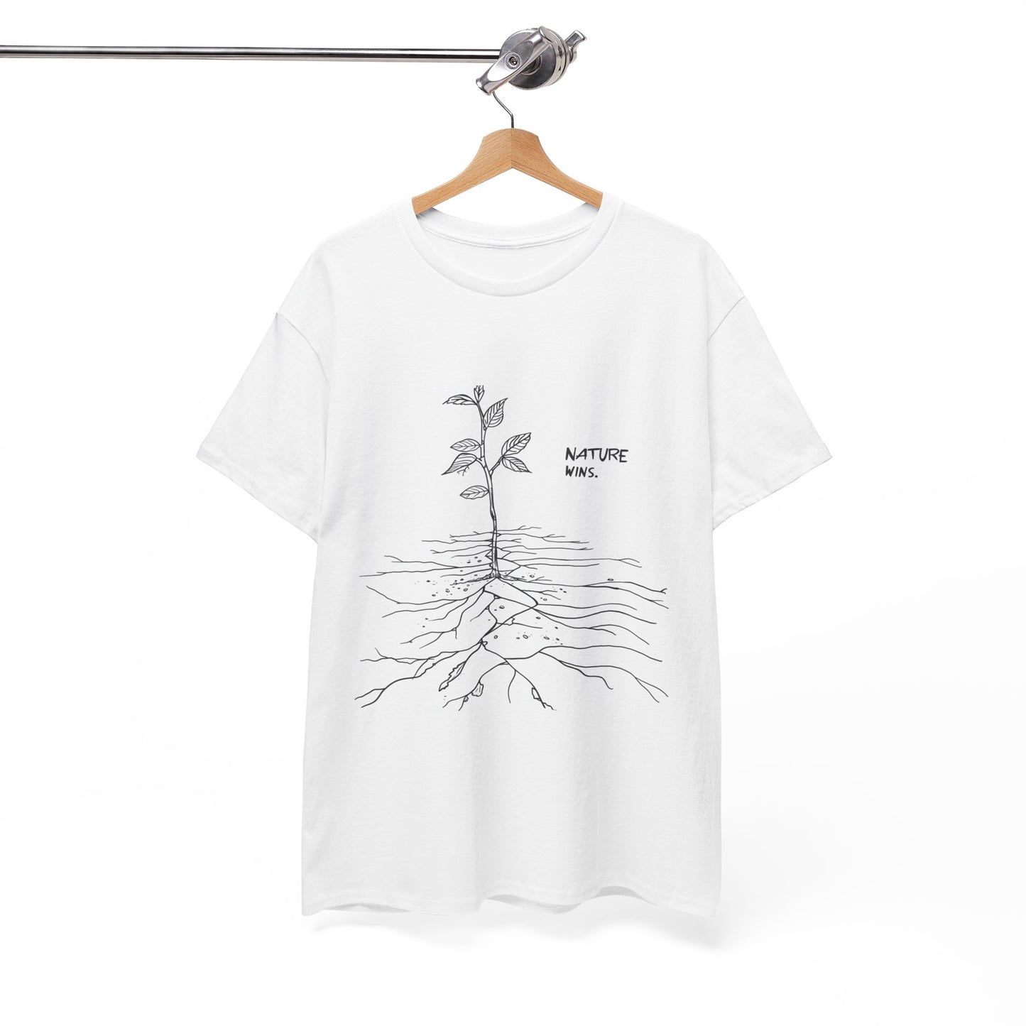 Nature Wins Outdoor Adventure T-Shirt – Unisex Hiking & Nature Tee