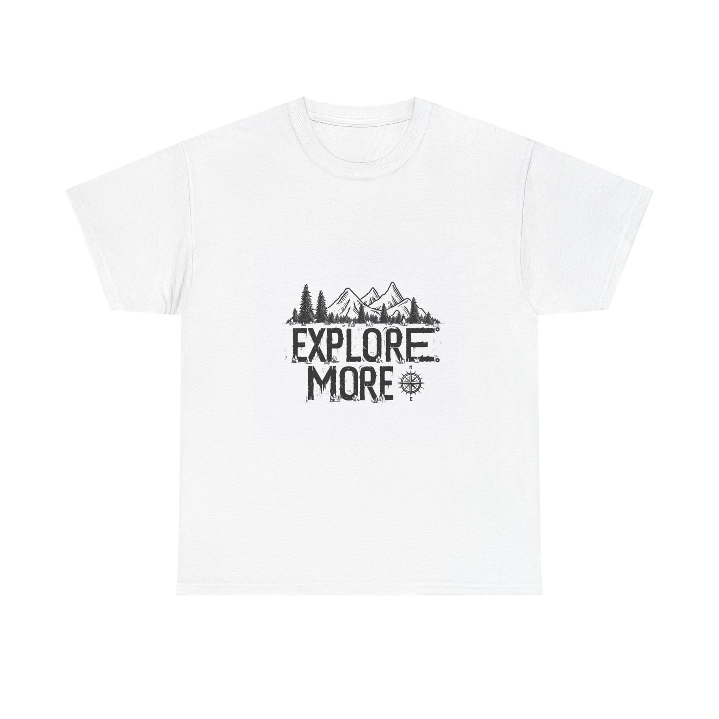 Explore More Unisex Hiking & Camping Tee – Nature Adventure Graphic Shirt