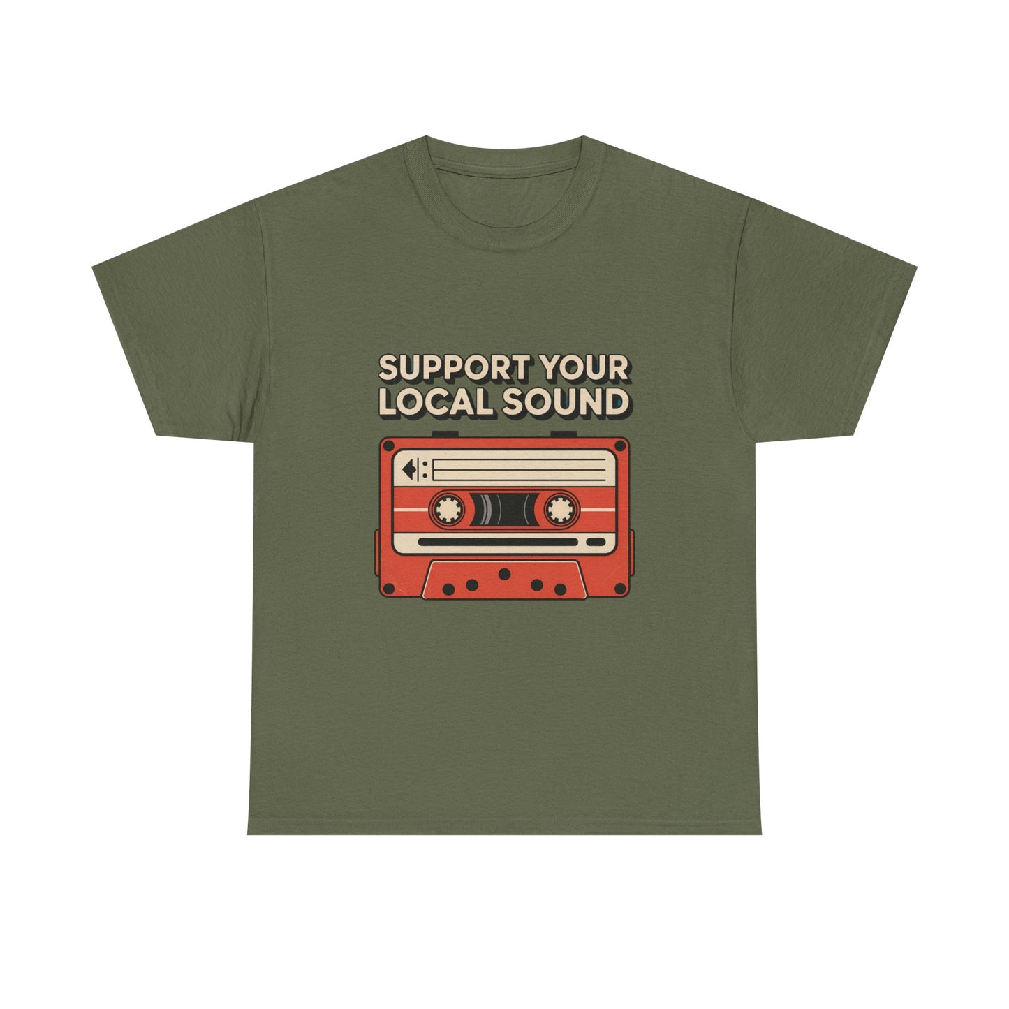 Support Your Local Sound Rock Music Tee – Unisex Guitar Player Support Shirt