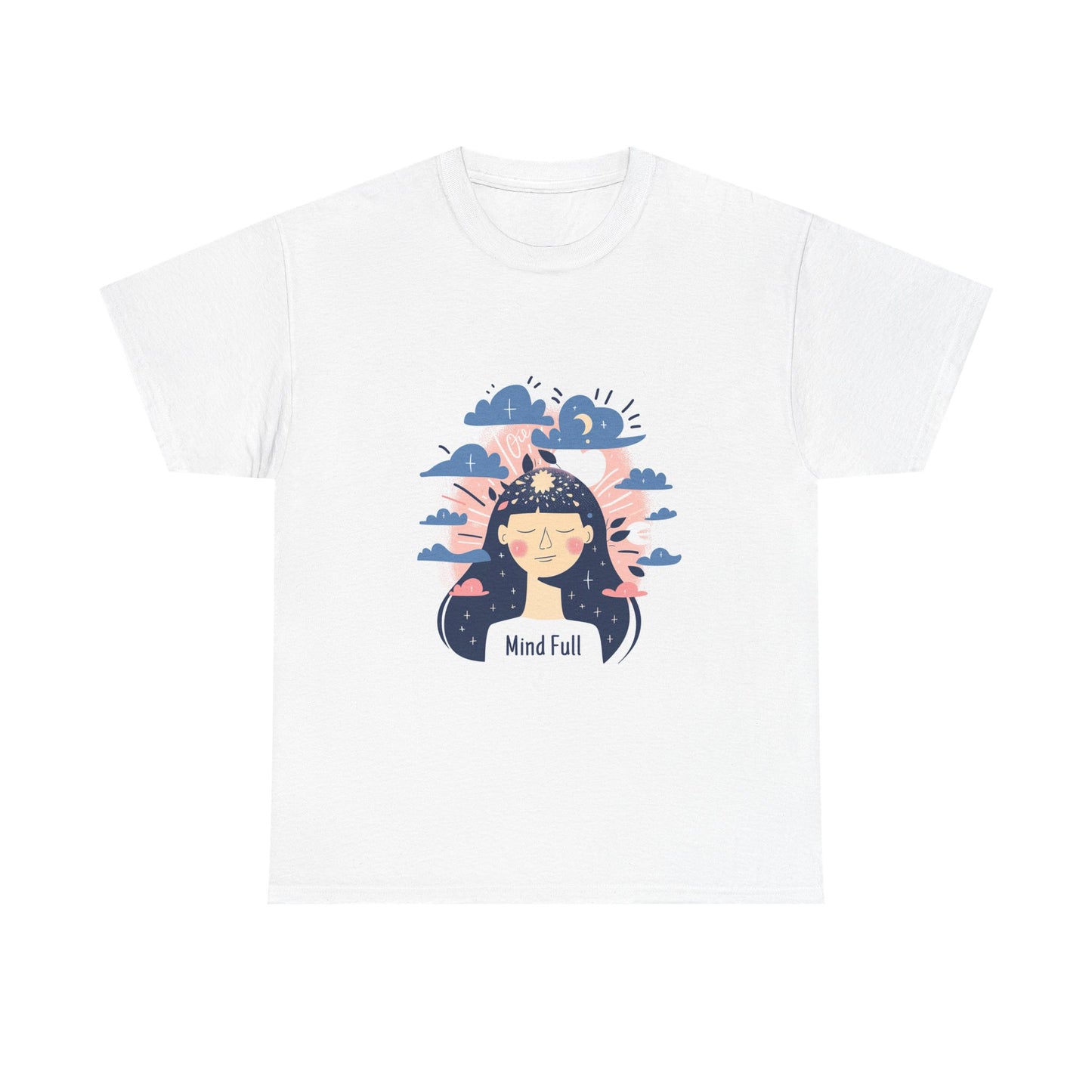 Mind Full Mindfulness Humor Tee – Women's Yoga & Mental Health T-Shirt
