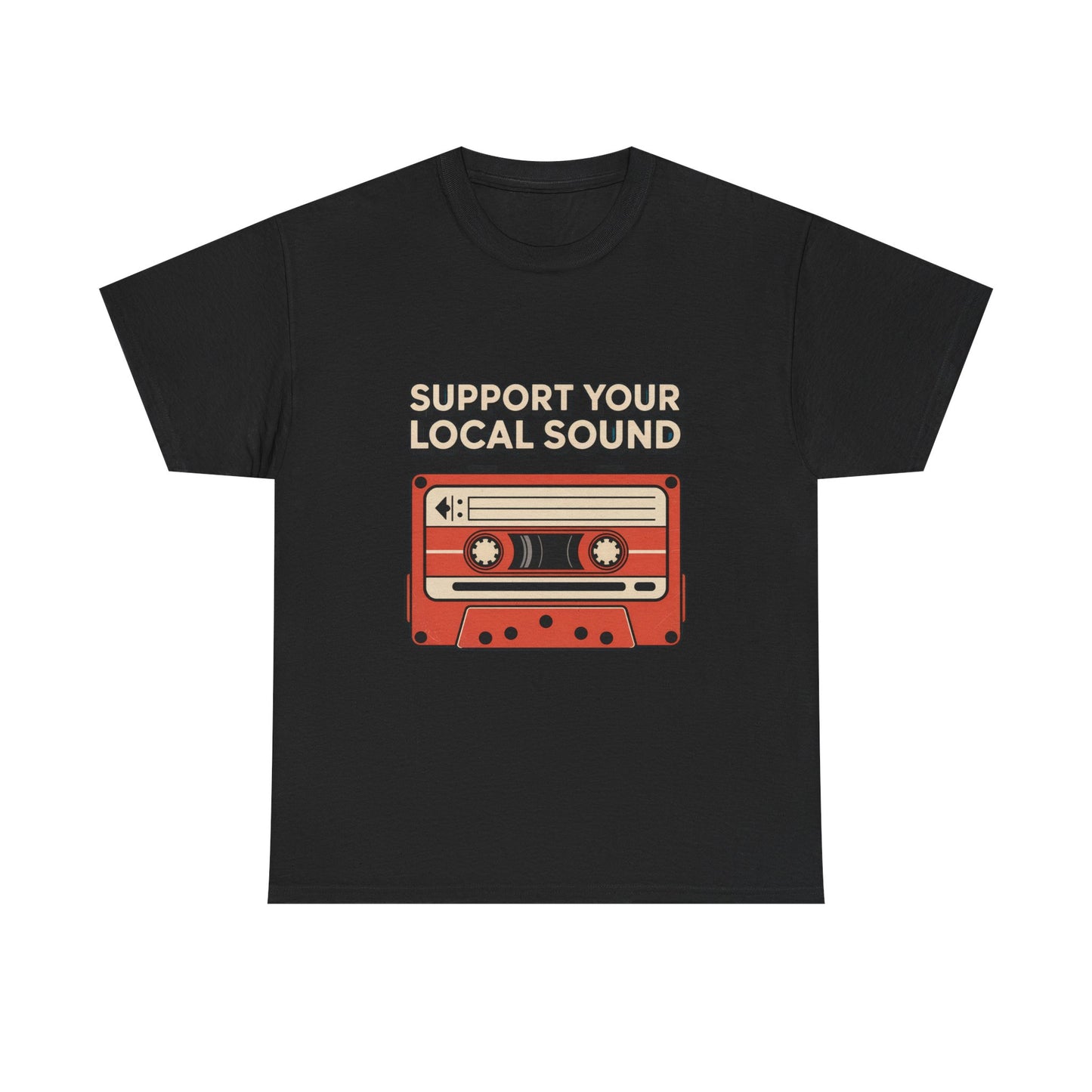 Support Your Local Sound Rock Music Tee – Unisex Guitar Player Support Shirt