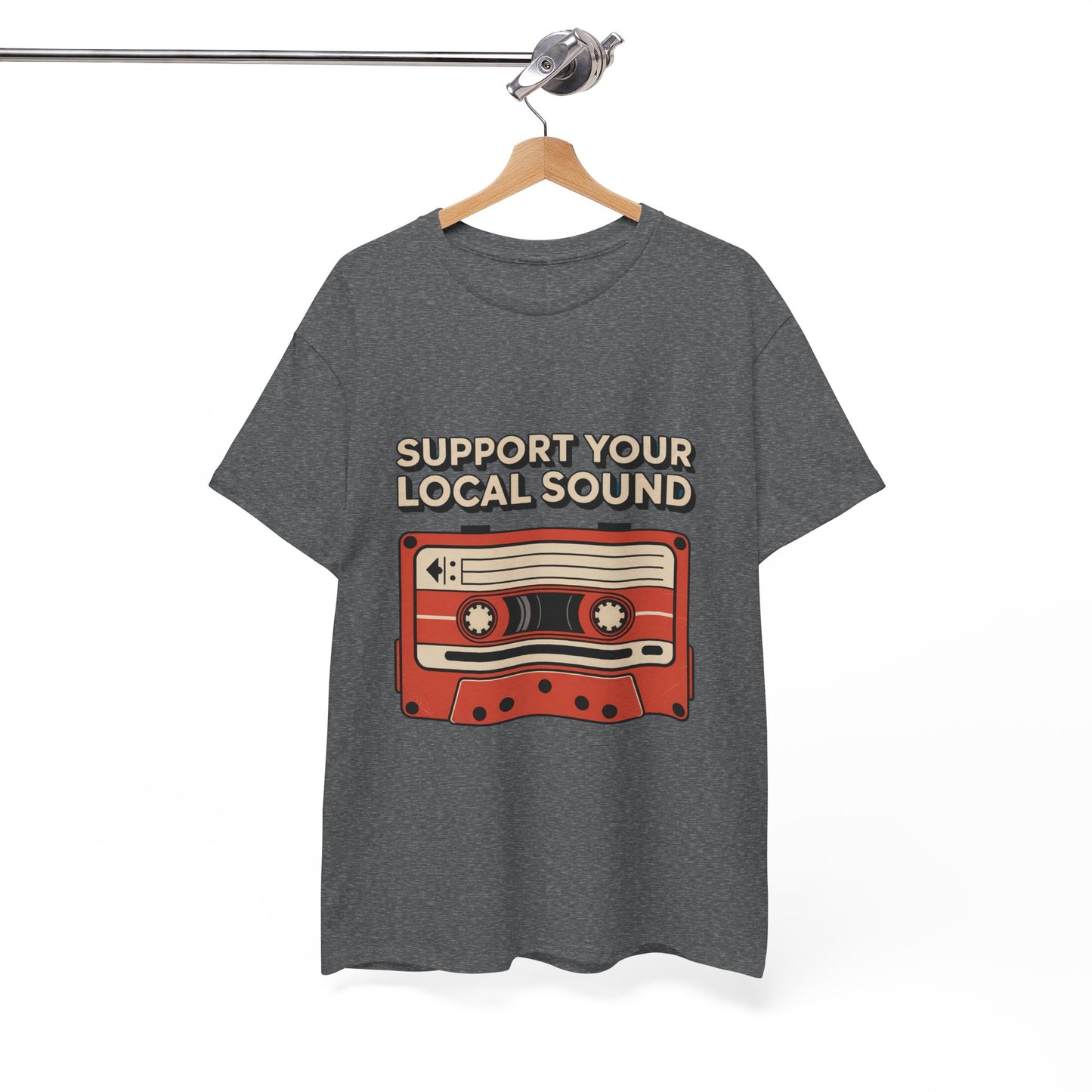 Support Your Local Sound Rock Music Tee – Unisex Guitar Player Support Shirt