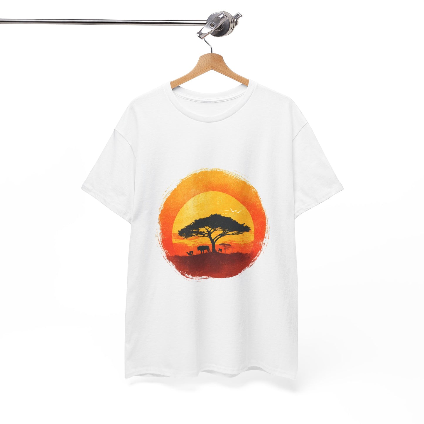 Savannah Vibes City Travel T-Shirt – Unisex Africa Tourist Tee