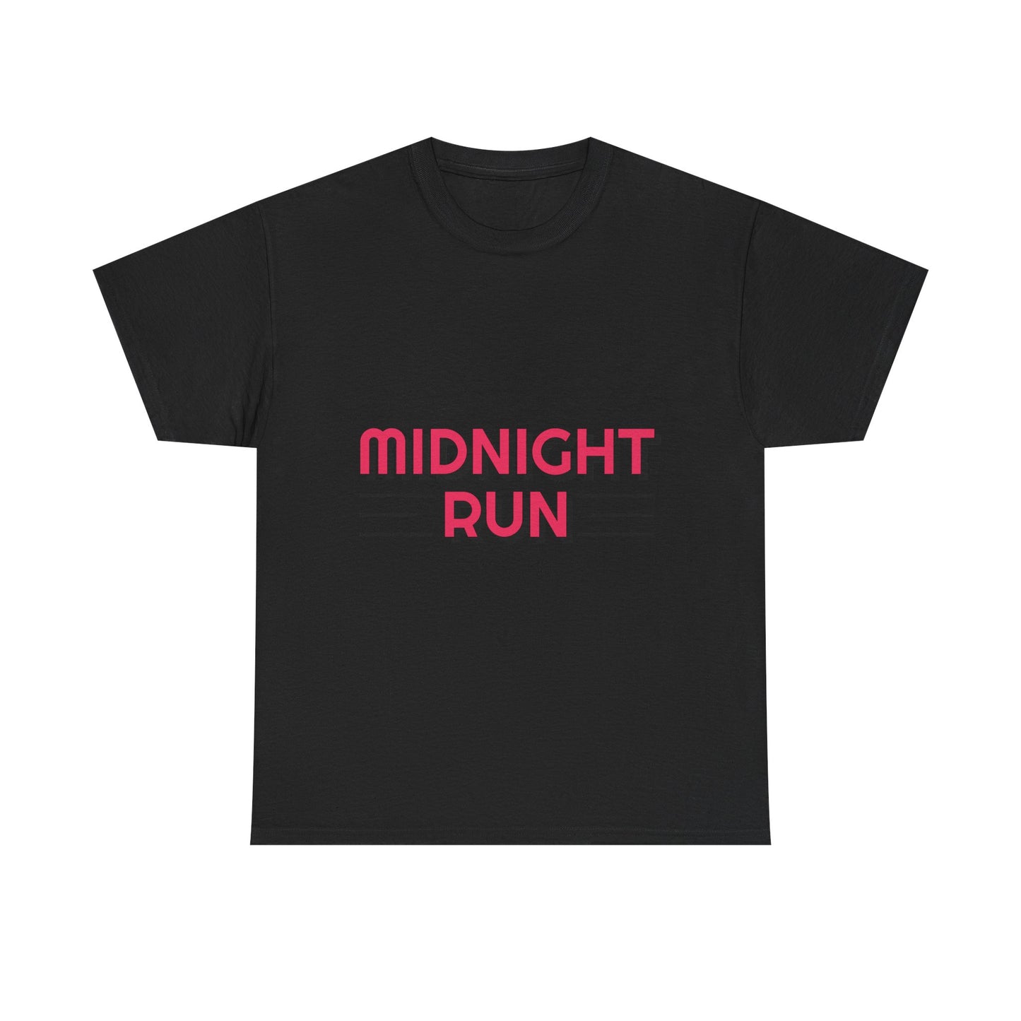 Midnight Run Unisex Retro Running Tee – 80s Fast Food & Track Style Shirt