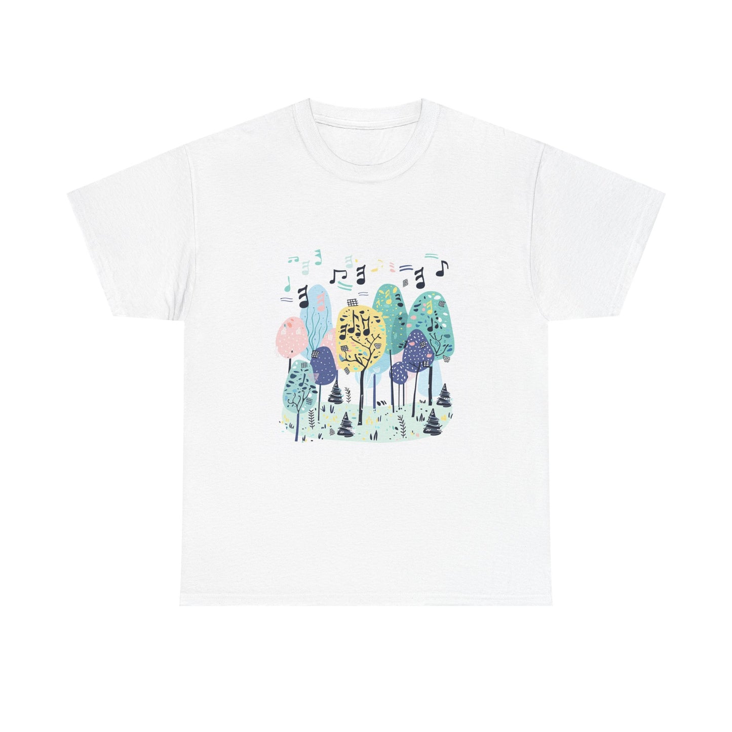 The Earth Has Music Unisex Hiking T-Shirt – Nature Inspired Outdoor Tee