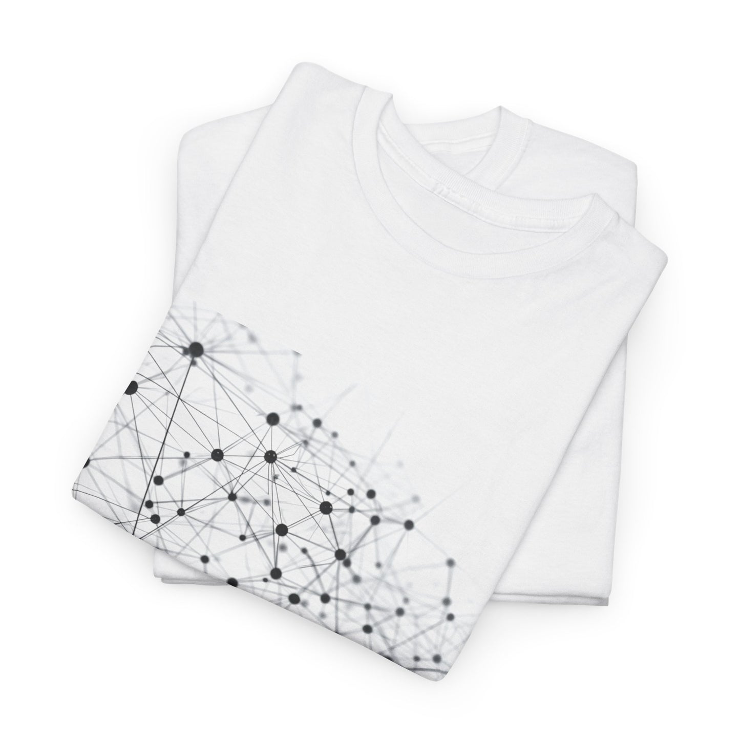 Quantum Mesh Unisex Techie T-Shirt – Futuristic Coding Graphic Tee