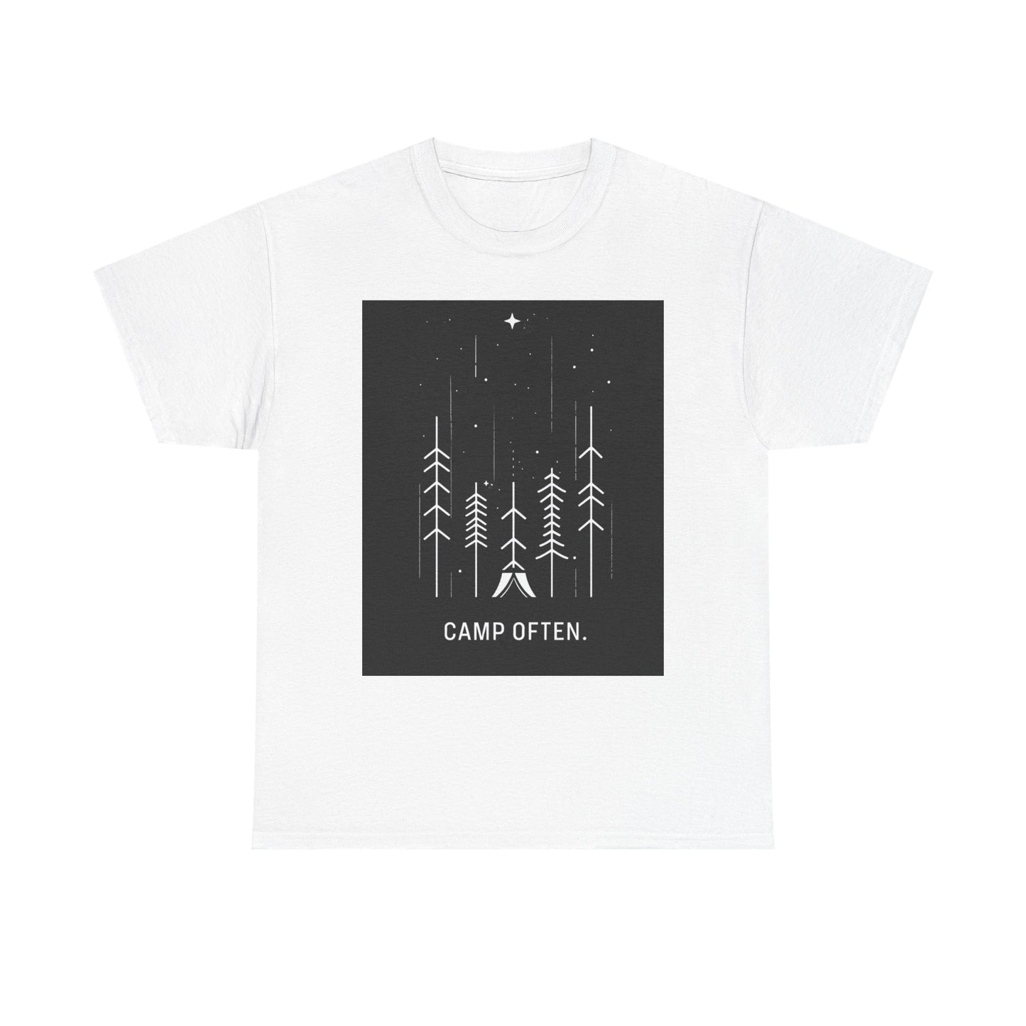 Camp Often Unisex Camping T-Shirt – Outdoor Adventure Graphic Tee