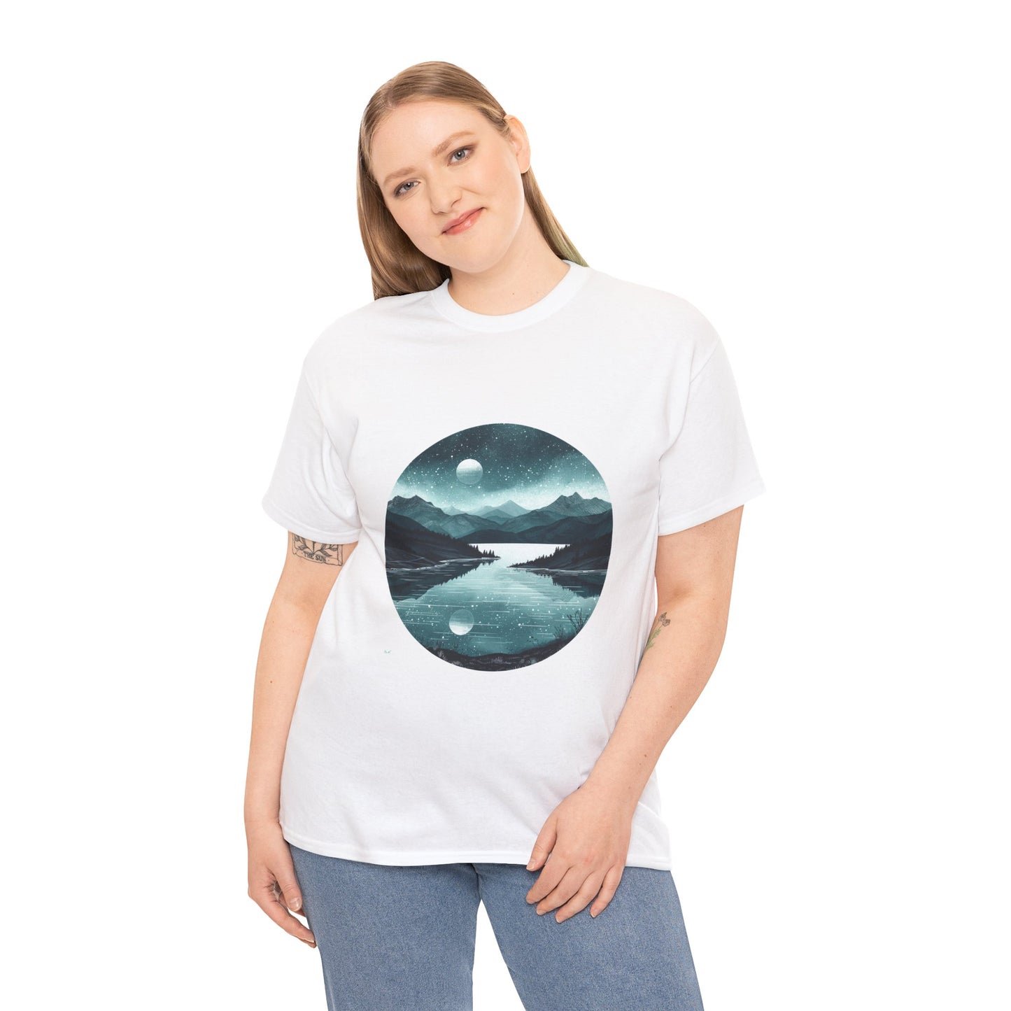 Stay Wild, Moon Child Unisex Nature Graphic Tee – Camping & Night Sky Shirt