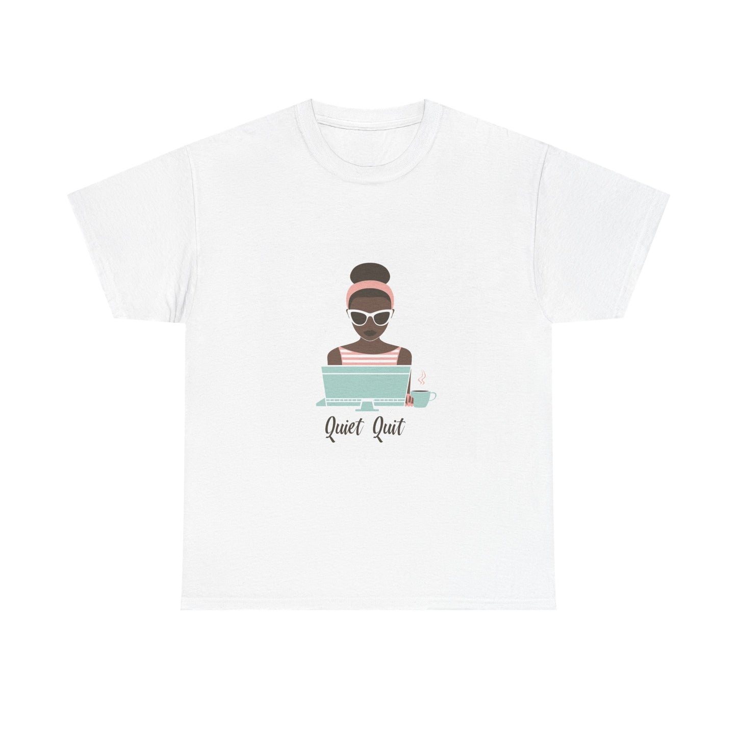 Quiet Quit Anti-Hustle Women's Tee – Slow Living Statement T-Shirt
