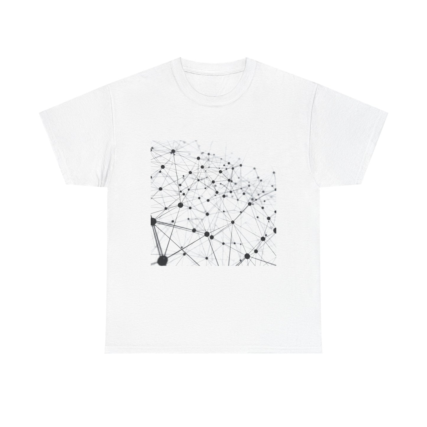 Quantum Mesh Unisex Techie T-Shirt – Futuristic Coding Graphic Tee