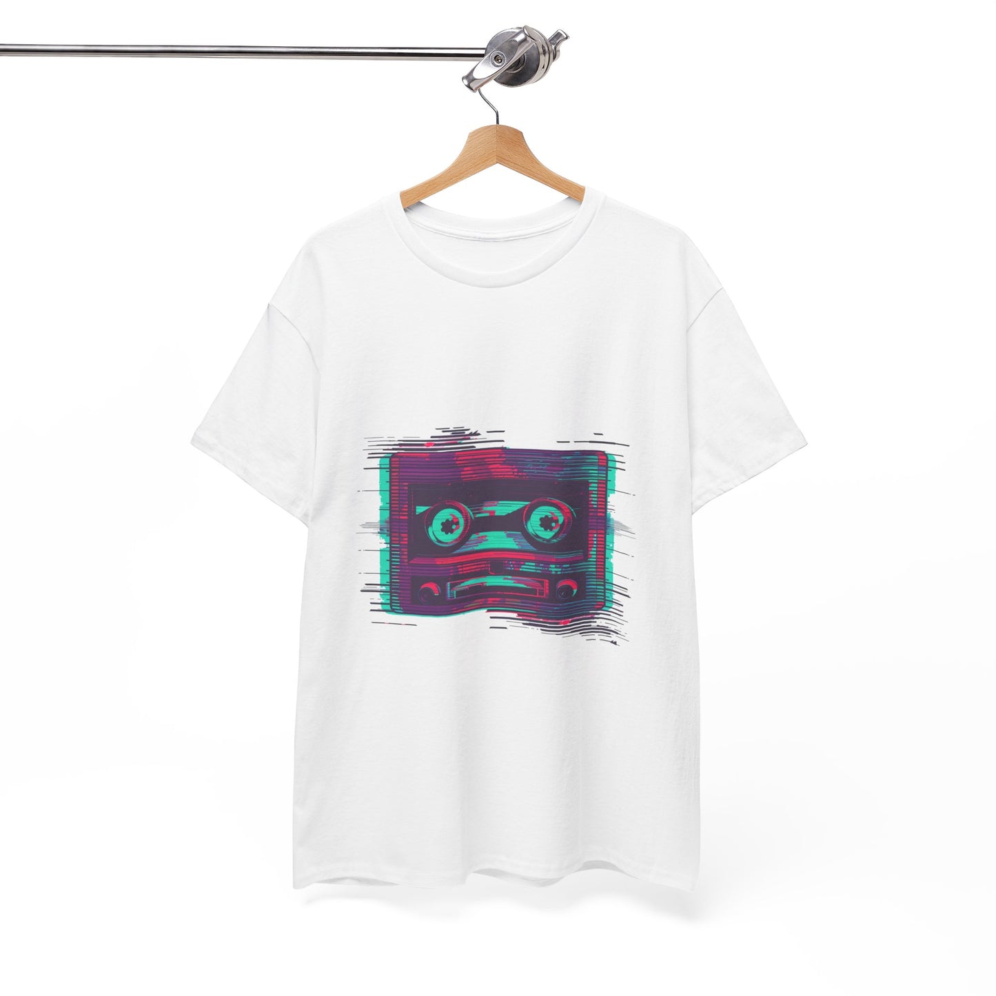 VHS Mode Unisex 80s Nostalgia Tee – Retro Tape Aesthetic Graphic Shirt