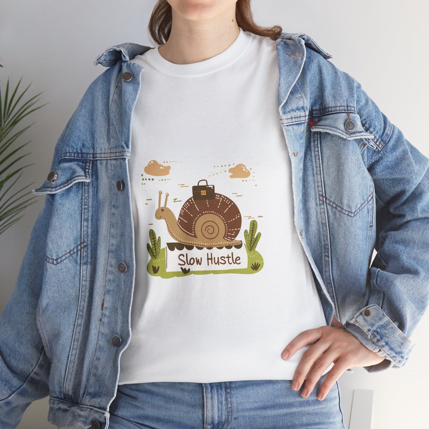 Slow Hustle Women's Anti-Hustle T-Shirt – Slow Living Lifestyle Tee