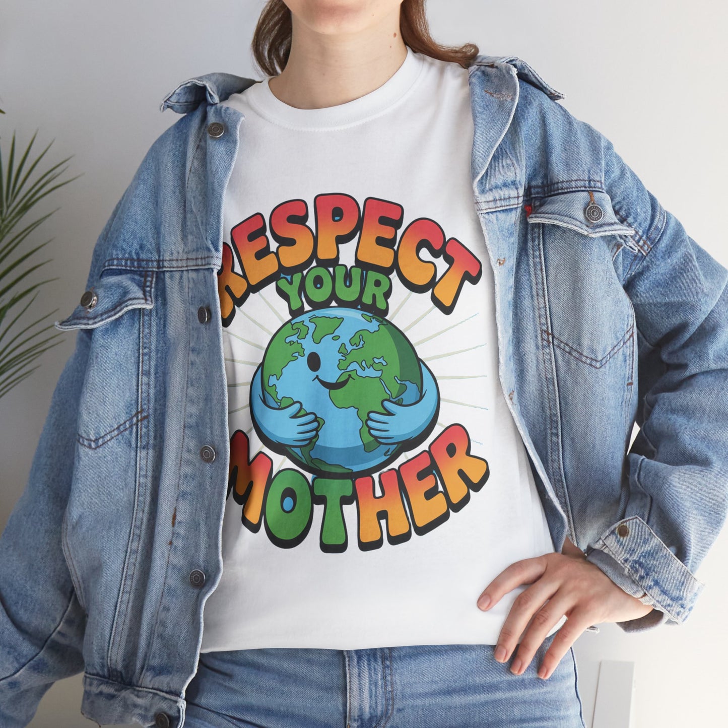 Respect Your Mother Earth Eco T-Shirt – Unisex Planet Protection Graphic Tee