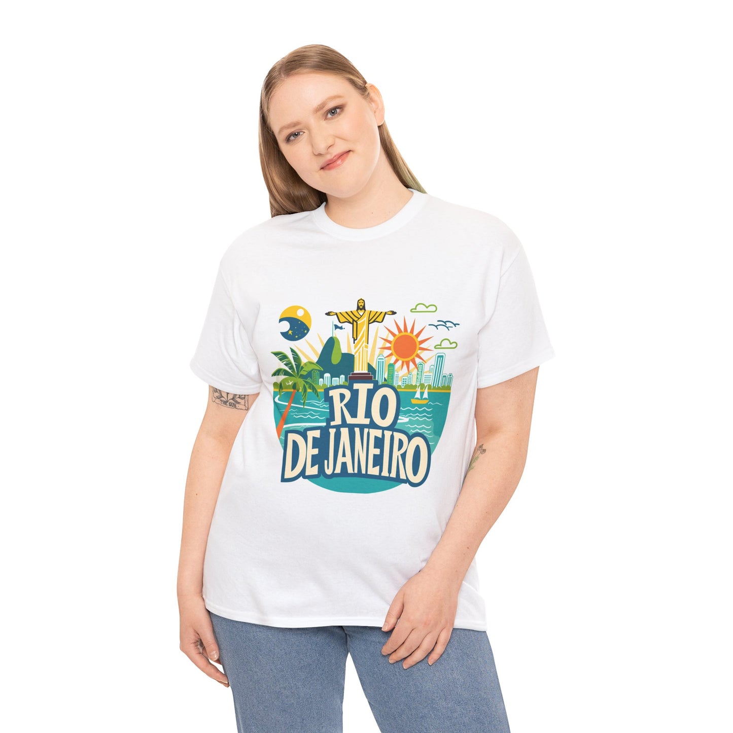 Welcome to Rio Unisex Brazil City T-Shirt – Tropical Travel Graphic Tee
