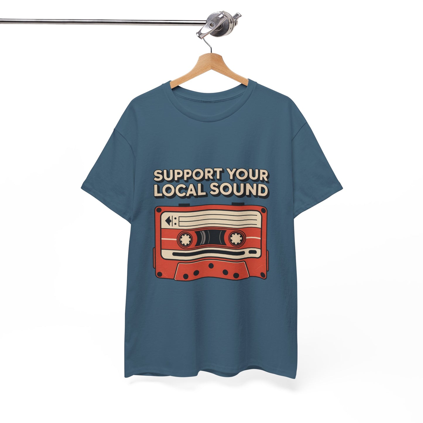 Support Your Local Sound Rock Music Tee – Unisex Guitar Player Support Shirt