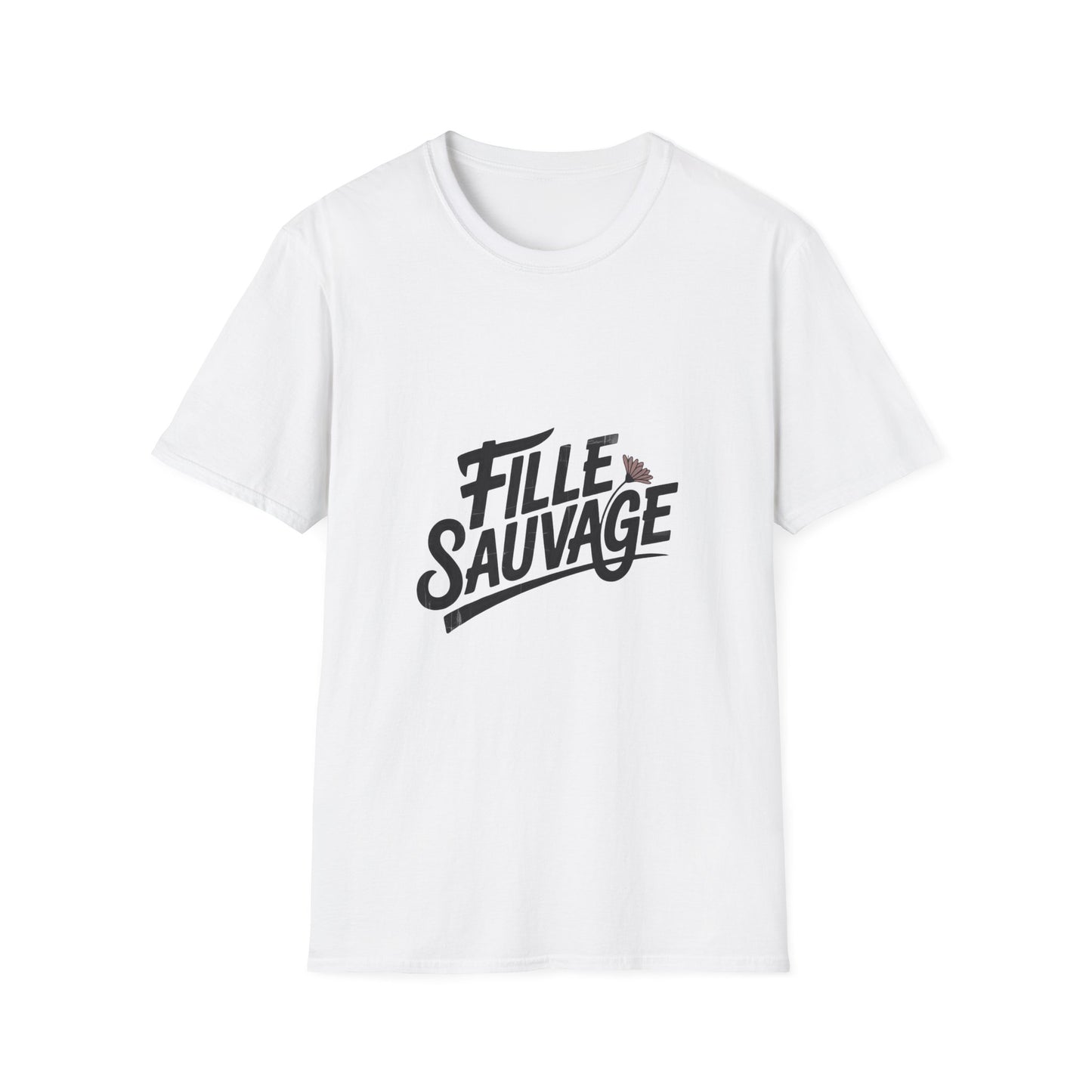 Fille Sauvage T-Shirt – Wild French Girl Quote Tee