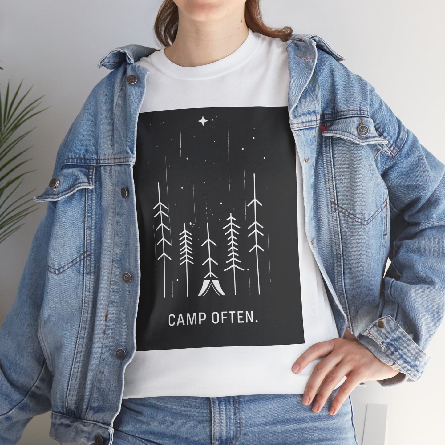 Camp Often Unisex Camping T-Shirt – Outdoor Adventure Graphic Tee