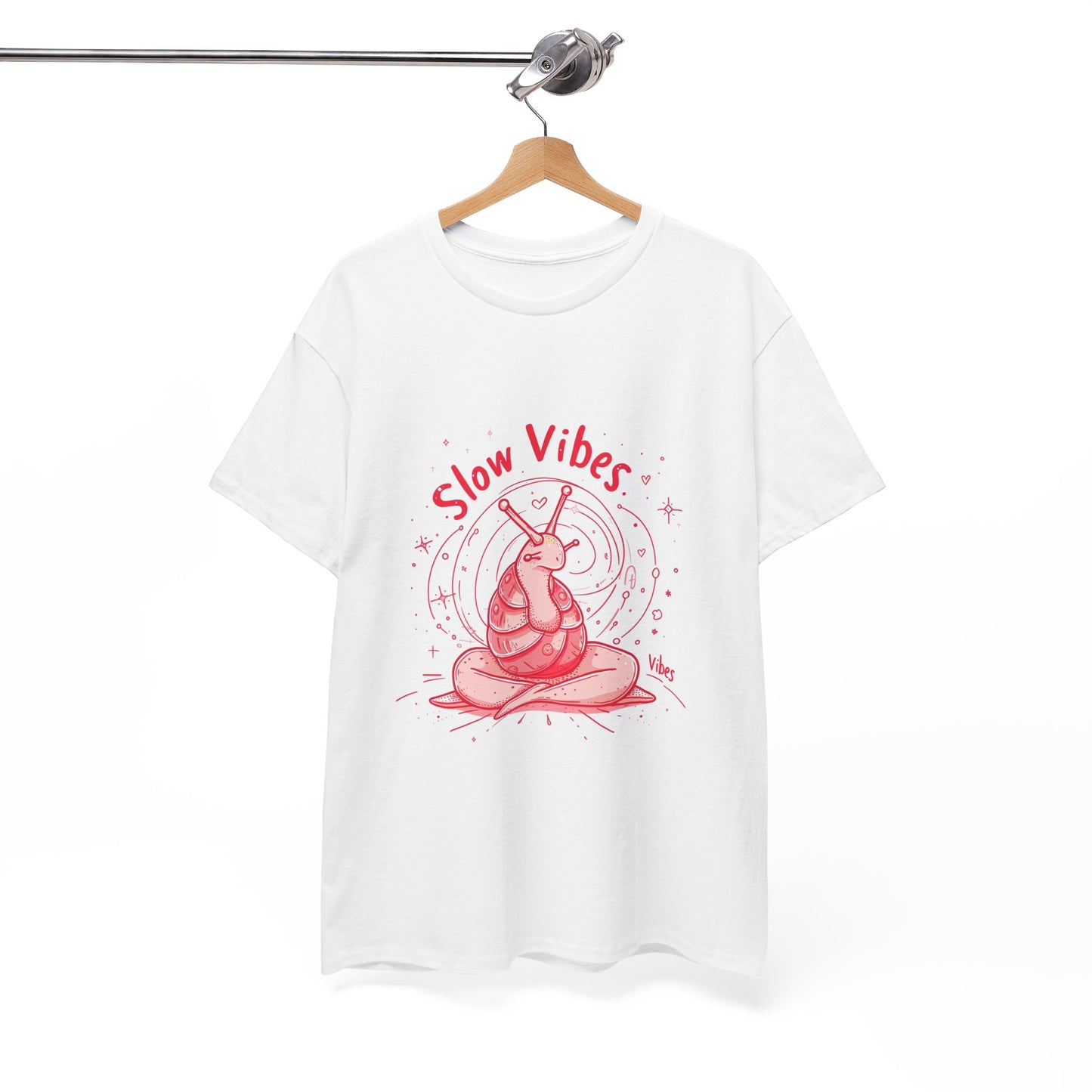 Slow Vibes Mindful Living T-Shirt – Women's Yoga & Peaceful Lifestyle Tee