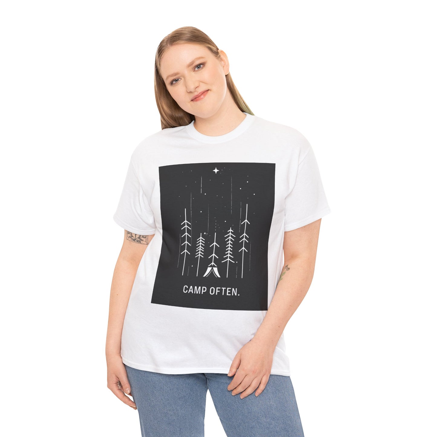Camp Often Unisex Camping T-Shirt – Outdoor Adventure Graphic Tee