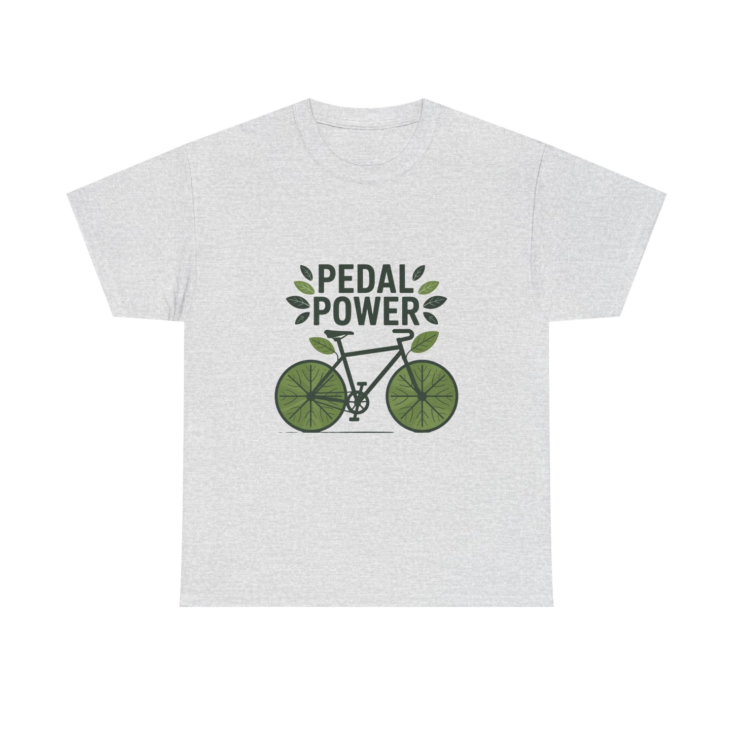 Pedal Power Sustainability T-Shirt – Unisex Eco-Friendly Cycling Tee