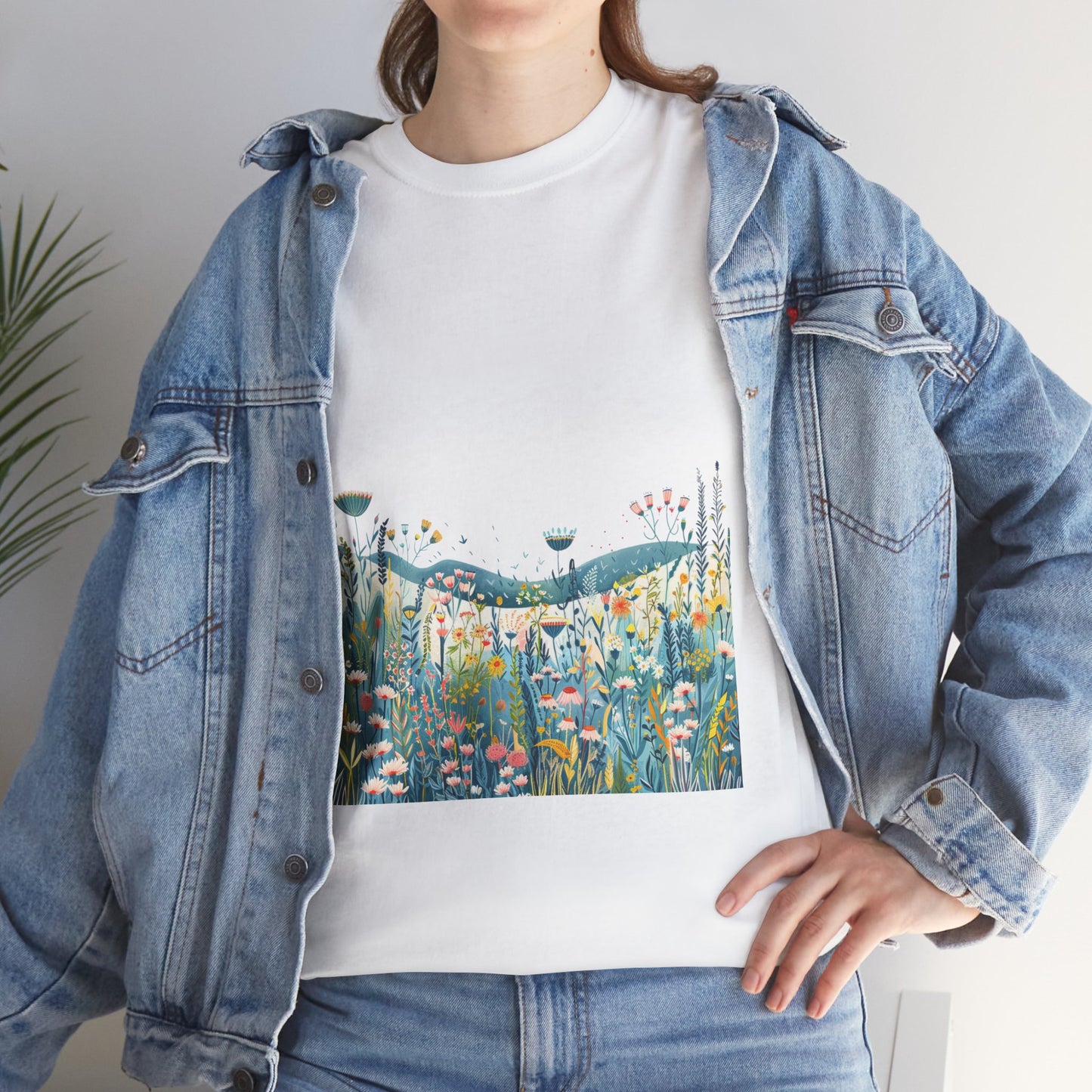 Wander Where the Wildflowers Are T-Shirt – Unisex Hiking & Nature Lover Tee