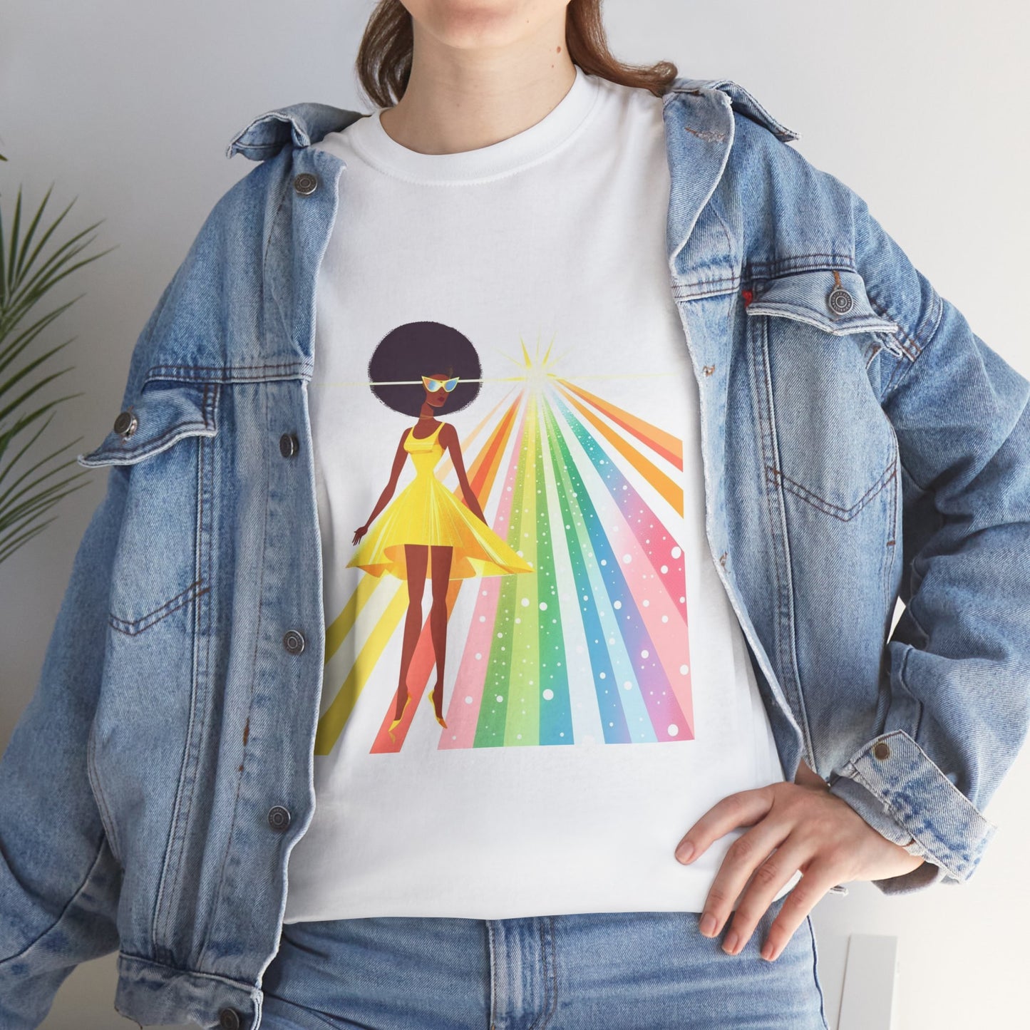 Laser Funk 80s Style Graphic Tee – Unisex Retro Funk Vibes T-Shirt