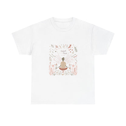 Inner Peace Yoga & Mindfulness Tee – Women's Holistic Lifestyle T-Shirt