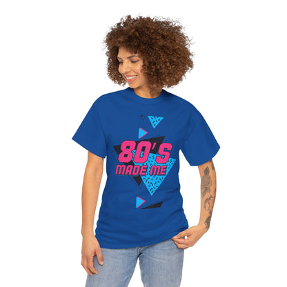 80s Made Me Unisex Nostalgia T-Shirt – Retro Childhood Vibes Tee