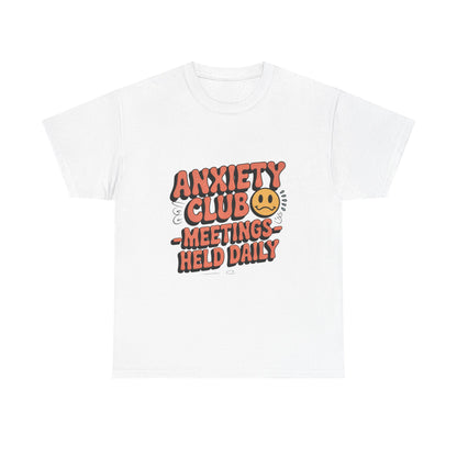 Anxiety Club Mindfulness & Mental Health Tee – Women’s Supportive Yoga Shirt
