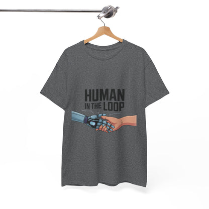 Human in the Loop Unisex AI & Tech T-Shirt – Machine Learning Developer Tee