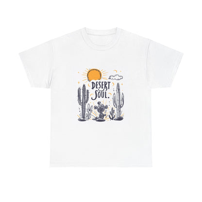 Desert Soul Unisex Nature Tee – Hiking & Camping in the Wild Desert Graphic Shirt