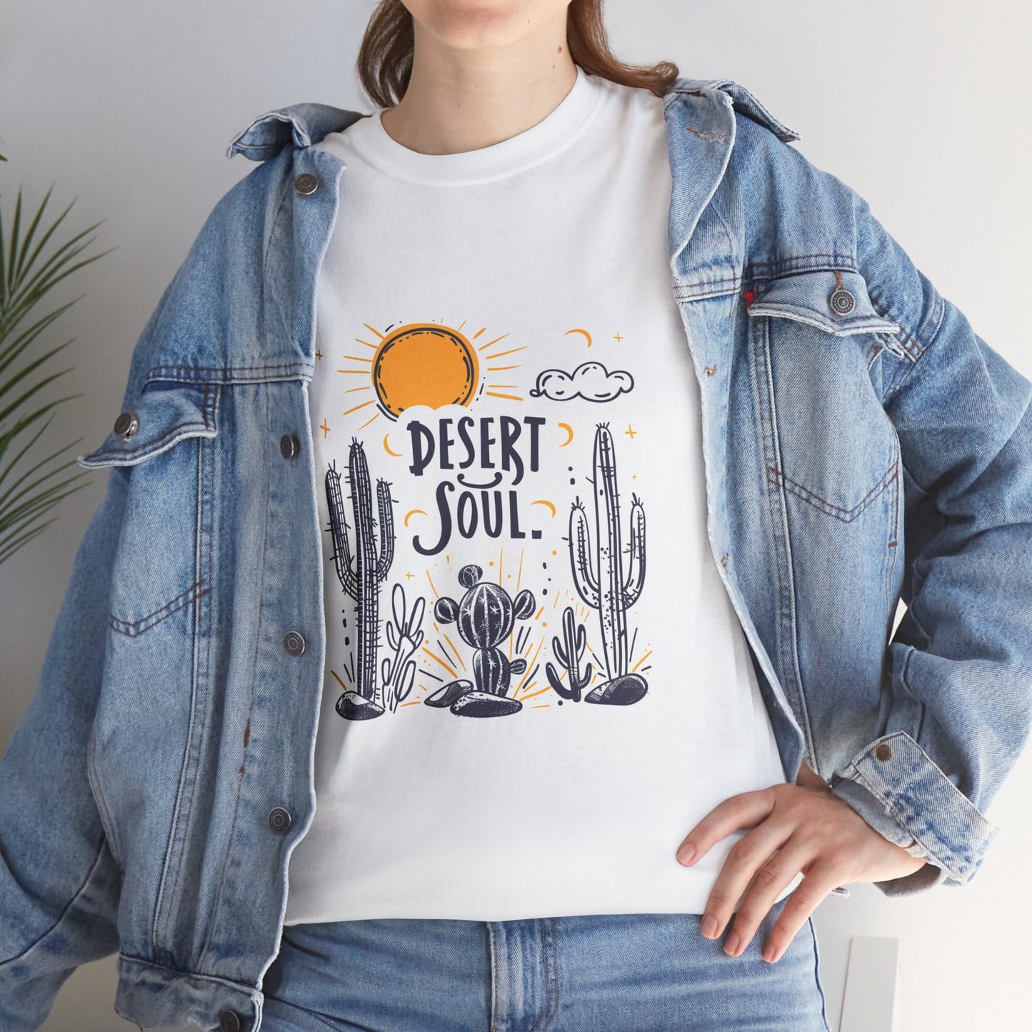 Desert Soul Unisex Nature Tee – Hiking & Camping in the Wild Desert Graphic Shirt