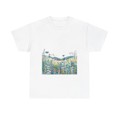 Wander Where the Wildflowers Are T-Shirt – Unisex Hiking & Nature Lover Tee