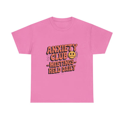 Anxiety Club Mindfulness & Mental Health Tee – Women’s Supportive Yoga Shirt