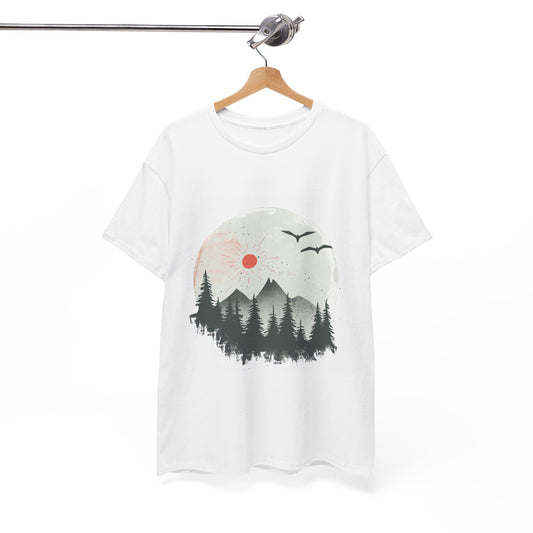 Mountain Mood Hiking T-Shirt – Unisex Outdoor Adventure & Nature Lover Tee
