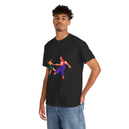 Lindy Hop 'Til You Drop Women's Summer Fun T-Shirt – Vintage Vacation Beach Tee