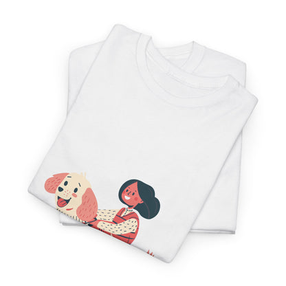 Emotional Support Human Funny Dog T-Shirt – Unisex Dog Owner Humor Tee