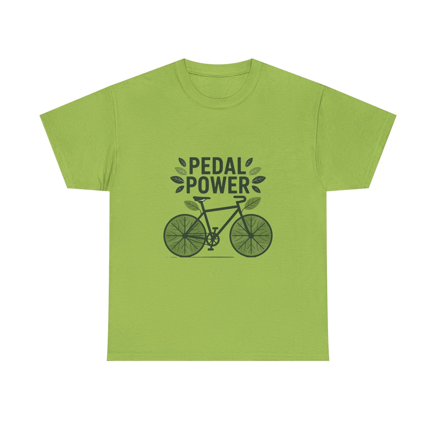 Pedal Power Sustainability T-Shirt – Unisex Eco-Friendly Cycling Tee