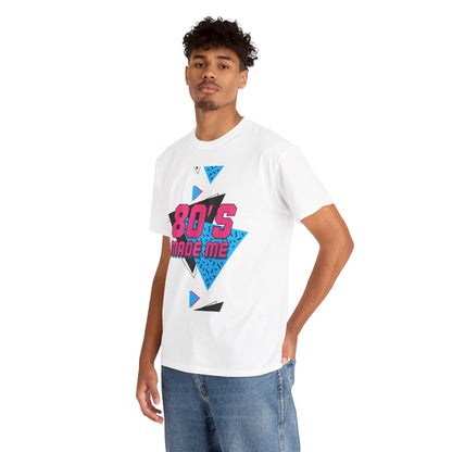 80s Made Me Unisex Nostalgia T-Shirt – Retro Childhood Vibes Tee