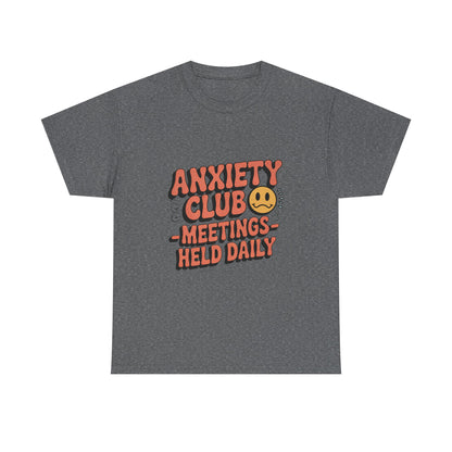 Anxiety Club Mindfulness & Mental Health Tee – Women’s Supportive Yoga Shirt