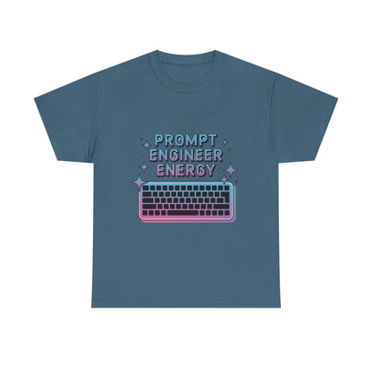 Prompt Engineer Energy Unisex Tech Tee – AI Developer Graphic T-Shirt