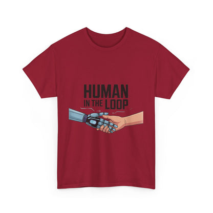 Human in the Loop Unisex AI & Tech T-Shirt – Machine Learning Developer Tee