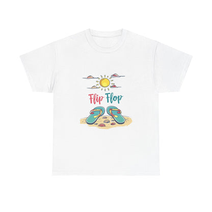 Flip Flop Summer Vacation T-Shirt – Women's Beach & Ocean Lifestyle Tee