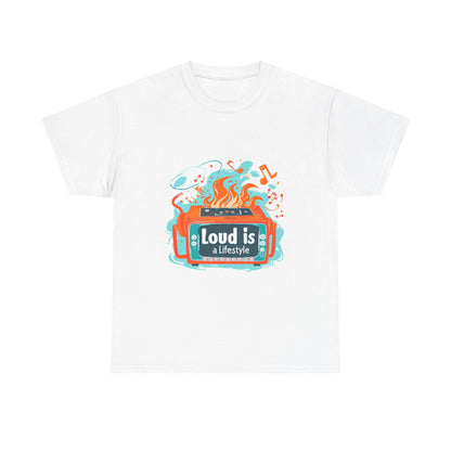 Loud is a Lifestyle Unisex Rock Music T-Shirt – Guitar Lover Graphic Tee
