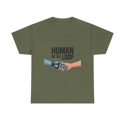 Human in the Loop Unisex AI & Tech T-Shirt – Machine Learning Developer Tee