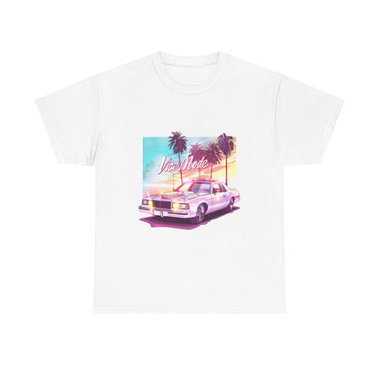Vice Mode Unisex 80s Retro Tee – Neon Miami Aesthetic T-Shirt