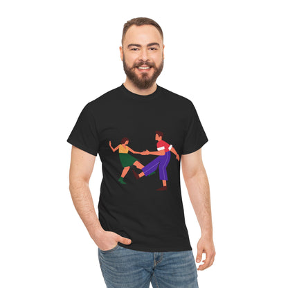 Lindy Hop 'Til You Drop Women's Summer Fun T-Shirt – Vintage Vacation Beach Tee