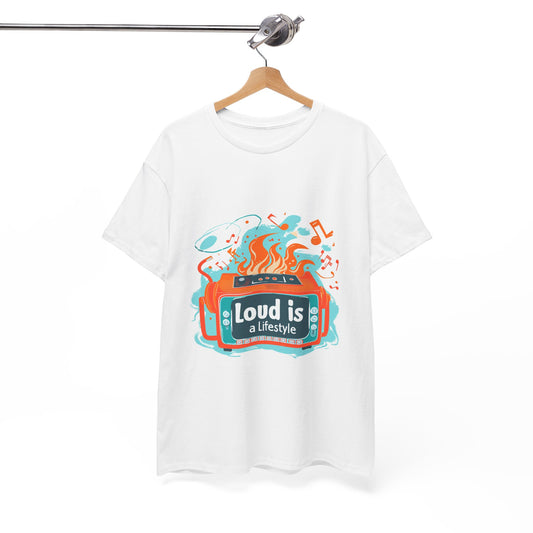 Loud is a Lifestyle Unisex Rock Music T-Shirt – Guitar Lover Graphic Tee