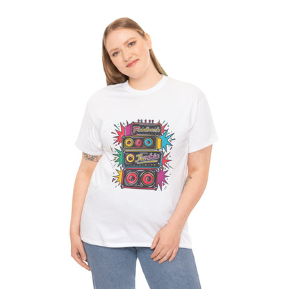 Feedback Junkie Guitar Distortion Tee – Unisex Rock Musician Graphic Shirt